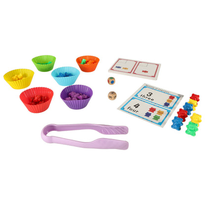 Counting Bears Sorting Set – 44-Piece Montessori Math Toy