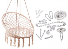 Zestaw do zawieszania huśtawki sufitowej z łańcuchem i karabińczykami
