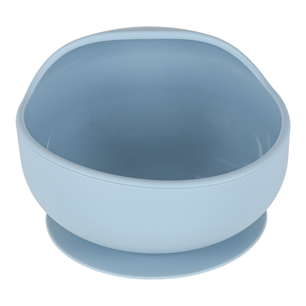 9-Piece Silicone Baby Feeding Set with Suction Cups – Blue Crab