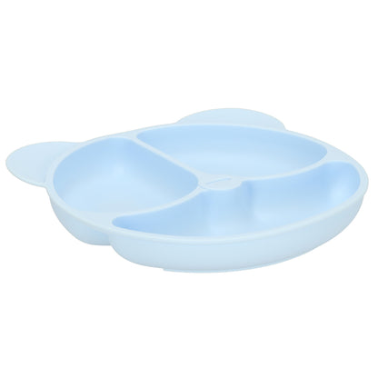 Silikonowy zestaw do karmienia dla maluchów Blue Bear – 4 elementy