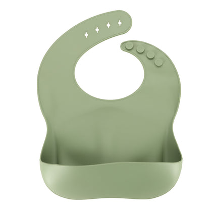 Silikonowy zestaw do karmienia Green Owl – 8 elementów
