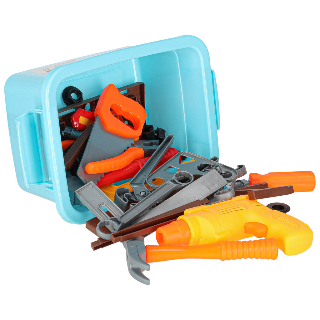 Kids’ Tool Workshop Set – 48-Piece Pretend Play Tools