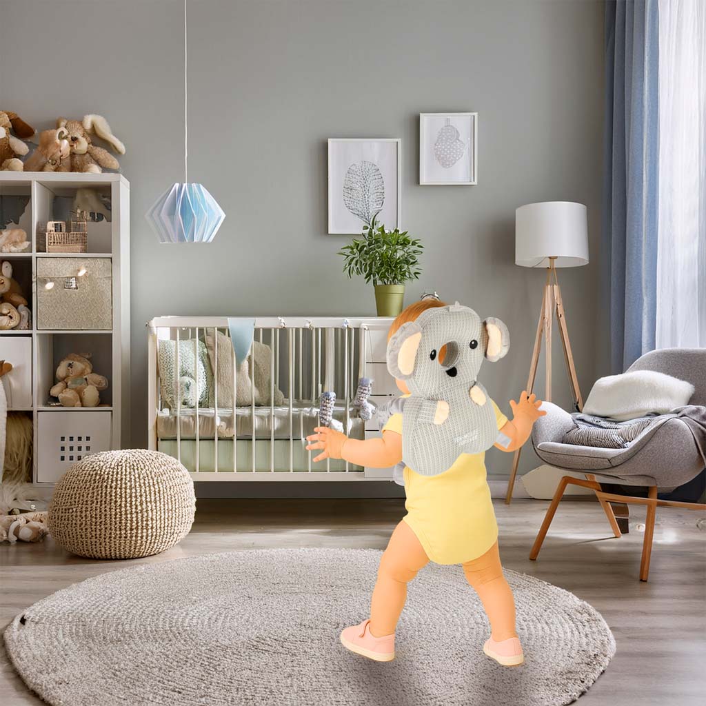 Plecak-ochraniacz głowy dla dziecka, do nauki chodzenia – Koala