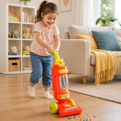 Kids Vacuum Cleaner Toy with Lights & Sounds