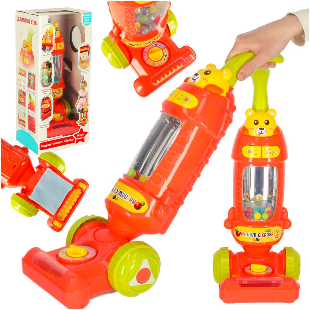 Kids Vacuum Cleaner Toy with Lights & Sounds