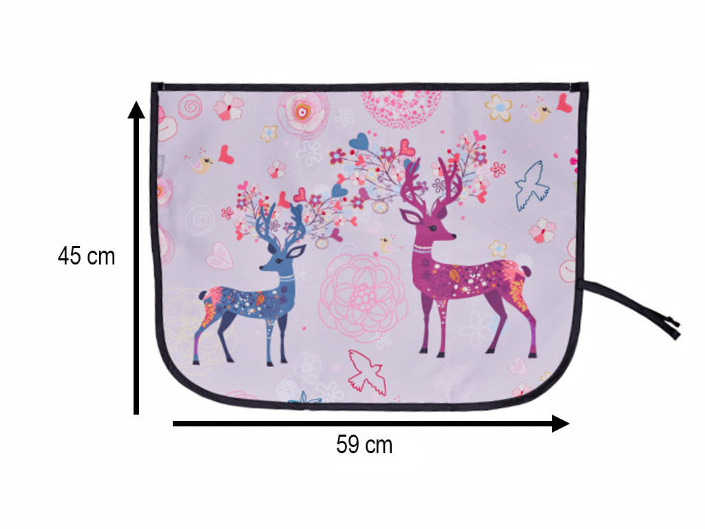 Magnetic Car Window Sun Shade Deer UV Protection Curtain