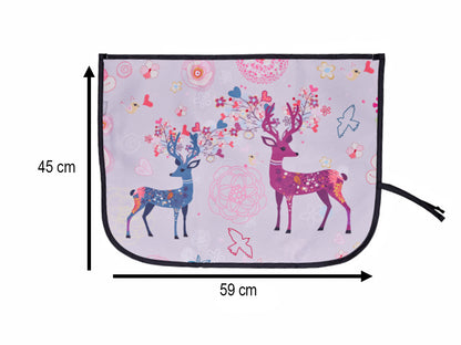 Magnetic Car Window Sun Shade Deer UV Protection Curtain