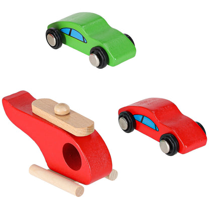 Wielopoziomowy drewniany parking miejski LULILO Benino