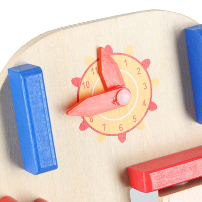 Wooden Baby Walker with Activity Cube 6-in-1