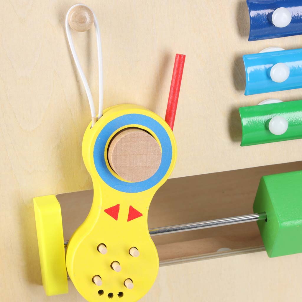 Wooden Baby Walker with Activity Cube 6-in-1
