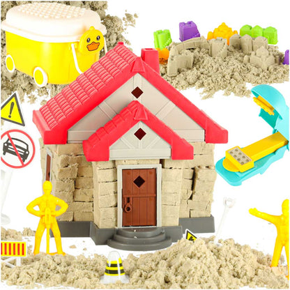 Kinetic Sand Building Set for Kids – House Construction Kit