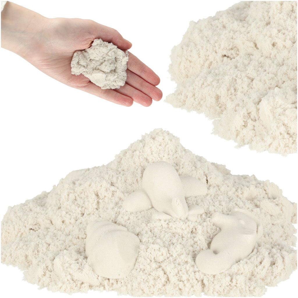 White Magic Sensory Sand for Kids 1kg – Creative Play Sand