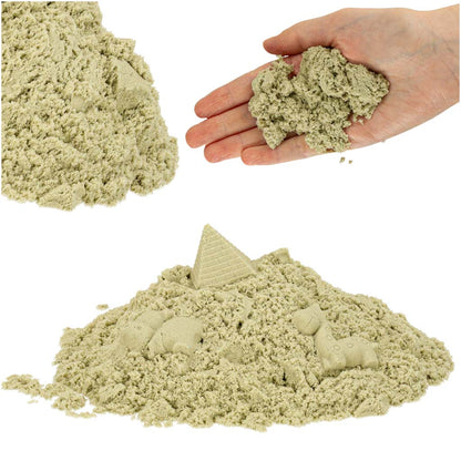 Magic Kinetic Sand for Kids 1kg – Natural Beige