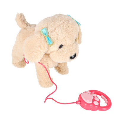 Interactive Poodle Dog Toy with Leash, Walking & Sounds – 3+