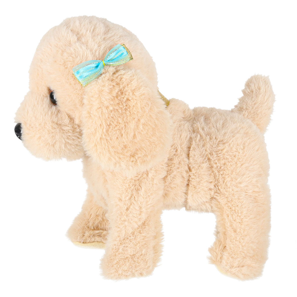 Interactive Poodle Dog Toy with Leash, Walking & Sounds – 3+