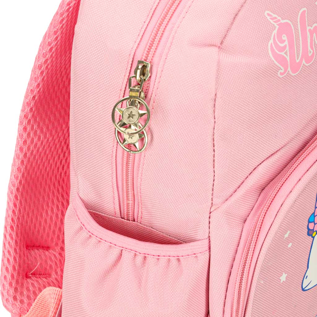 Kids Unicorn Backpack – Pink Preschool Backpack with Front Pouch