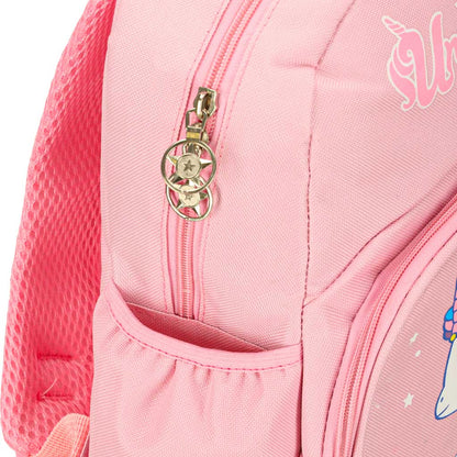 Kids Unicorn Backpack – Pink Preschool Backpack with Front Pouch