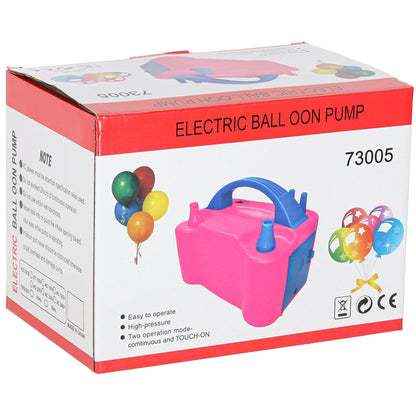 Electric Balloon Pump 600W with Dual Nozzles