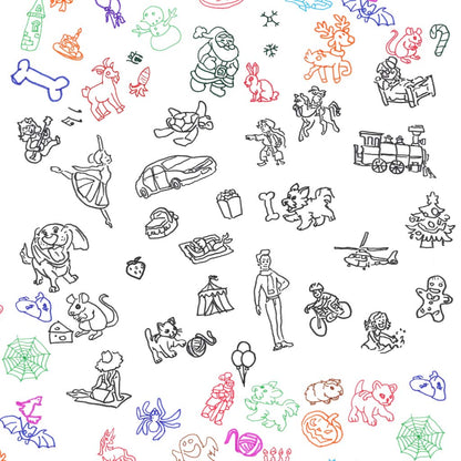Kids Drawing Projector Table Set with 72 Templates
