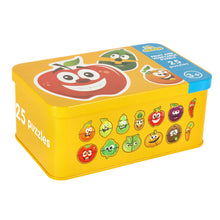 Edukacyjne puzzle z owocami i warzywami – gra pamięciowa