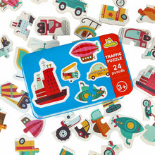 Educational Vehicle Matching Puzzle – 24 Pairs