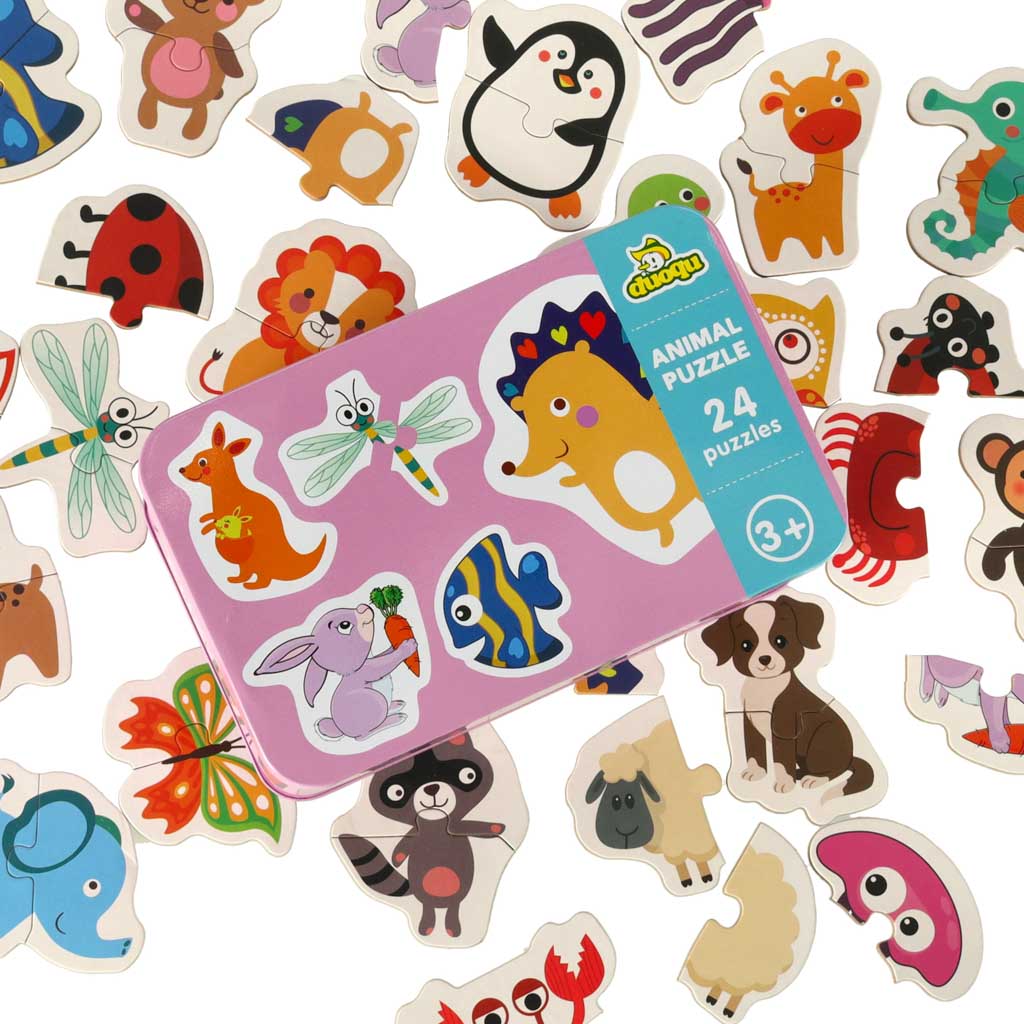 Educational Animal Matching Puzzle – Memory Game