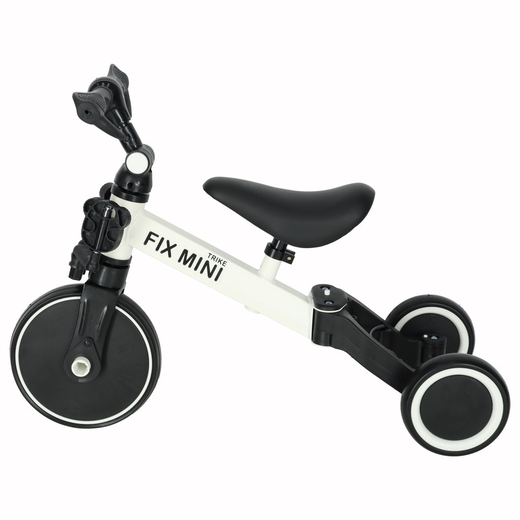 Rowerek biegowy Trike Fix Mini 3w1 z pedałami – biały