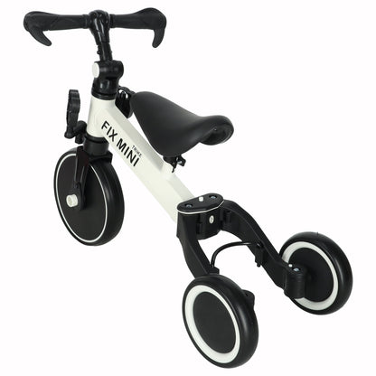 Rowerek biegowy Trike Fix Mini 3w1 z pedałami – biały