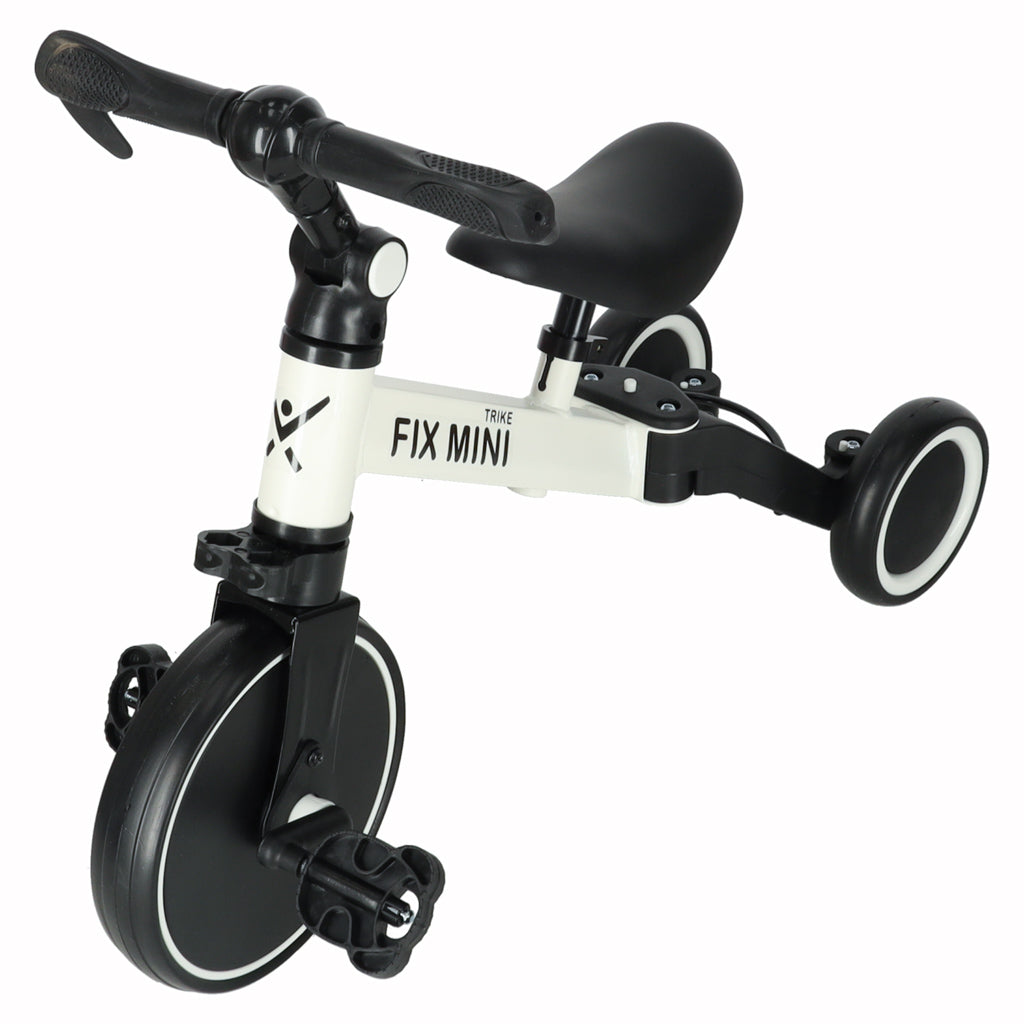 Rowerek biegowy Trike Fix Mini 3w1 z pedałami – biały