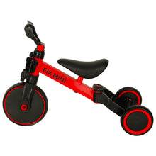 Rowerek biegowy 3 w 1 Trike Fix Mini z pedałami – czerwony 18M+
