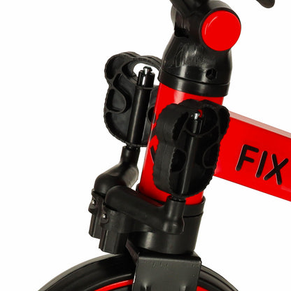 Rowerek biegowy 3 w 1 Trike Fix Mini z pedałami – czerwony 18M+
