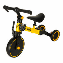 Rowerek biegowy i trójkołowy Trike Fix Mini 3w1 – żółty