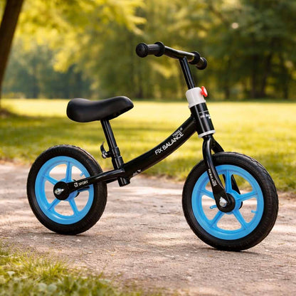 TRIKE Rowerek biegowy Fix dla dzieci – czarno-niebieski