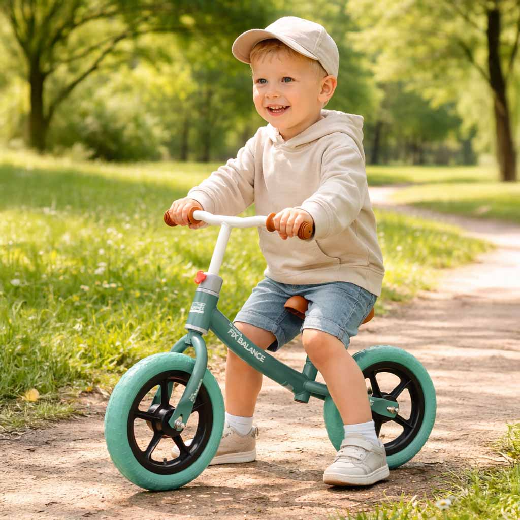 TRIKE FIX Balance Bike Turquoise for Kids 2–4 Years