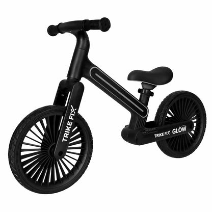 Rowerek biegowy TRIKE FIX Glow LED – czarny