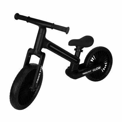 Rowerek biegowy TRIKE FIX Glow LED – czarny