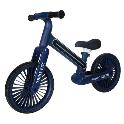 Rowerek biegowy TRIKE FIX Glow LED – granatowy