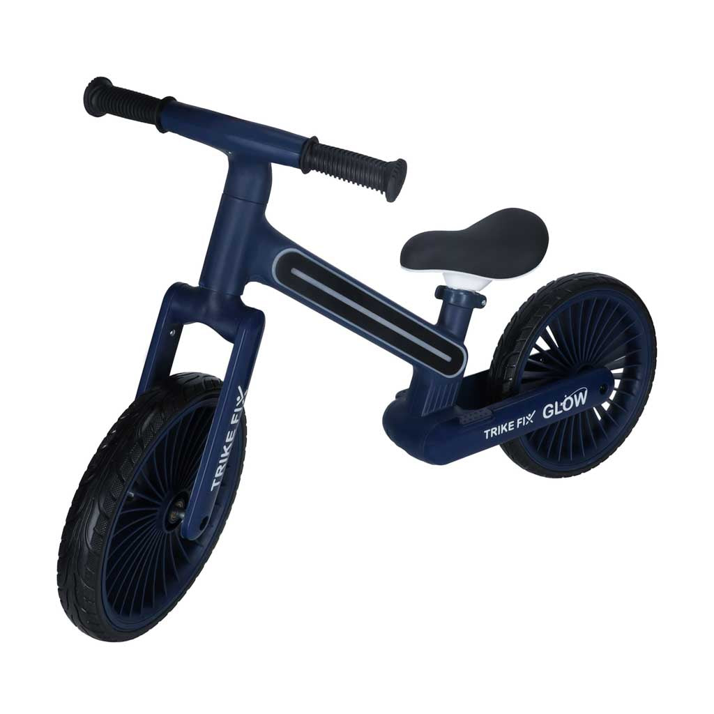 Rowerek biegowy TRIKE FIX Glow LED – granatowy