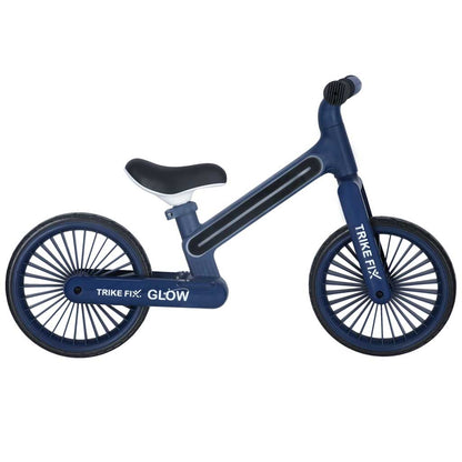 Rowerek biegowy TRIKE FIX Glow LED – granatowy