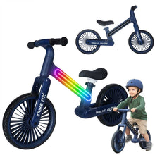 Rowerek biegowy TRIKE FIX Glow LED – granatowy