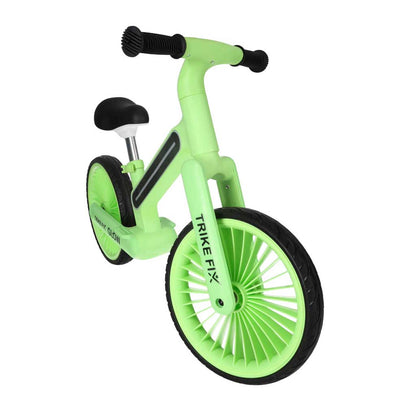 Rowerek biegowy TRIKE FIX Glow LED – neonowa zieleń