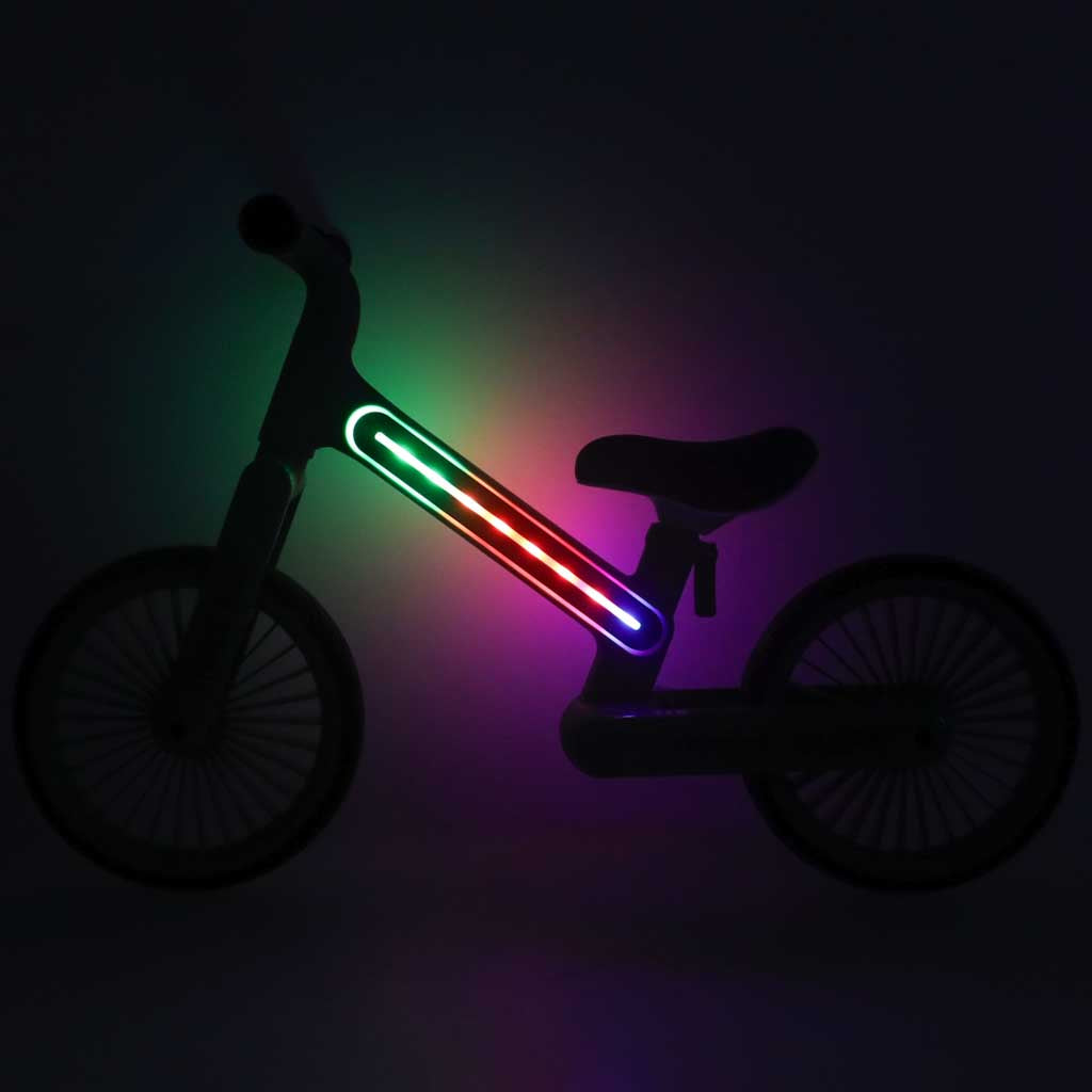 TRIKE FIX Glow LED Balance Bike – Pink