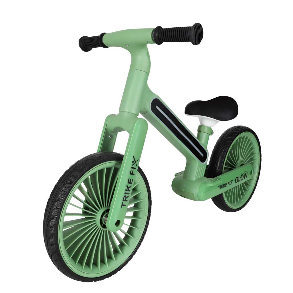 TRIKE FIX Glow LED Balance Bike – Green