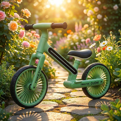 TRIKE FIX Glow LED Balance Bike – Green