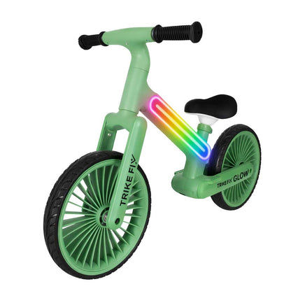 TRIKE FIX Glow LED Balance Bike – Green