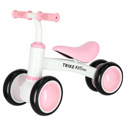 Rowerek biegowy Trike Fix Tiny 18M+ biało-różowy