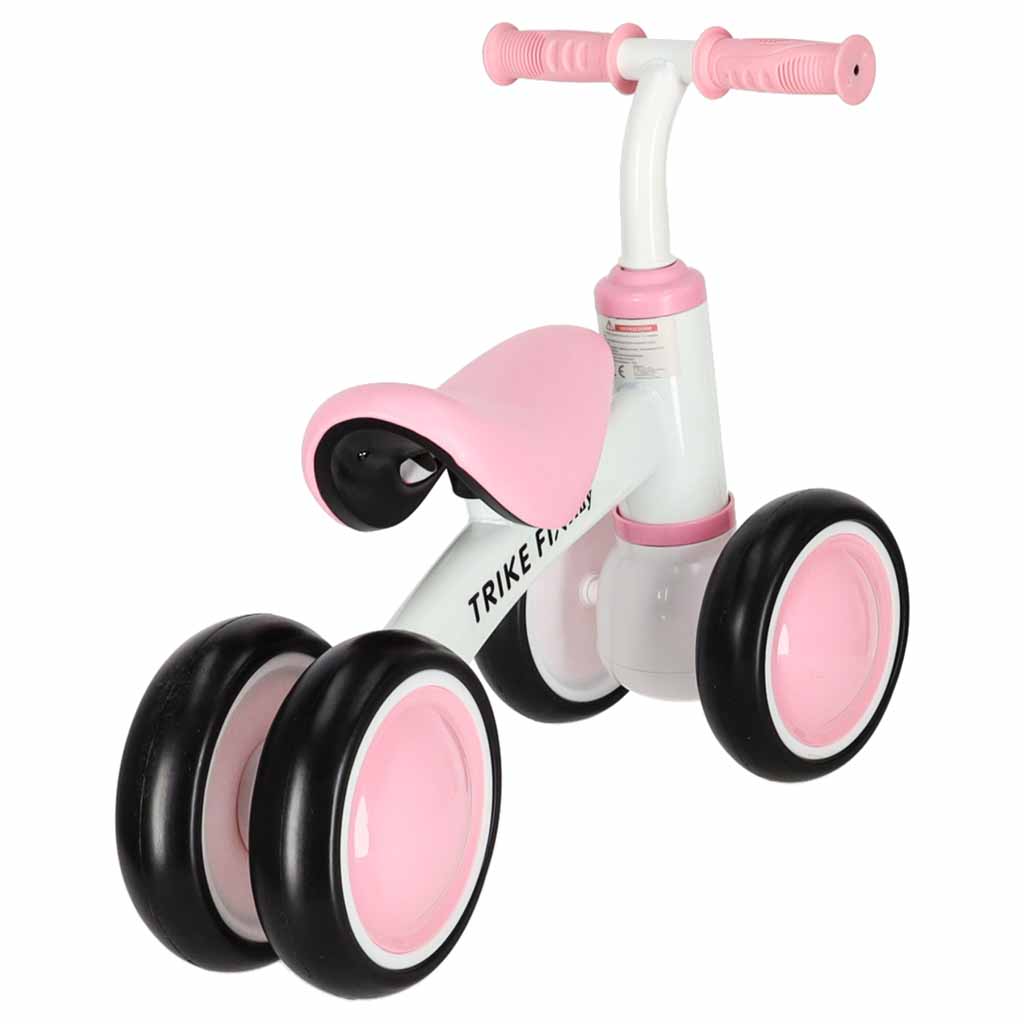 Rowerek biegowy Trike Fix Tiny 18M+ biało-różowy
