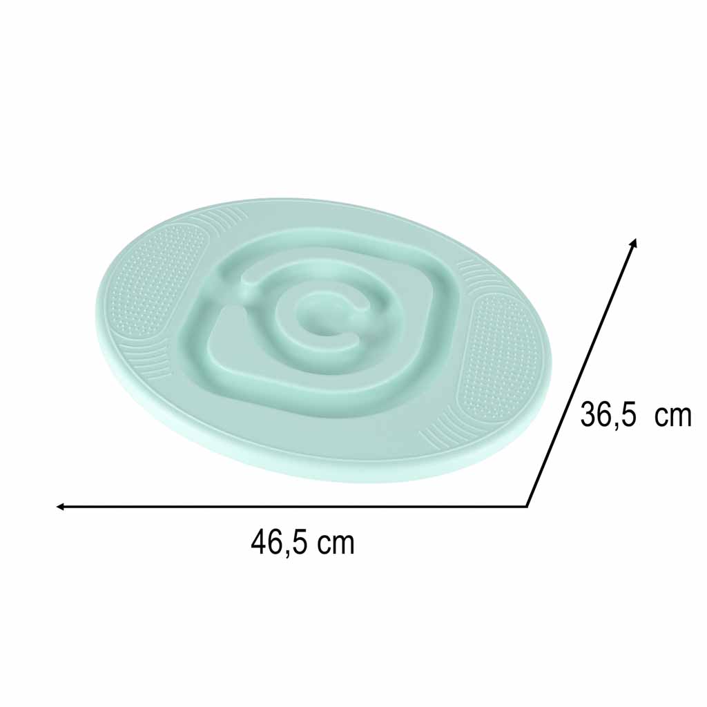 Miętowa deska do balansowania z labiryntem dla dzieci 3+