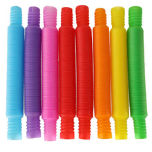 Sensoryczne Rurki Rozciągliwe Montessori, 8 sztuk – Pop Tubes