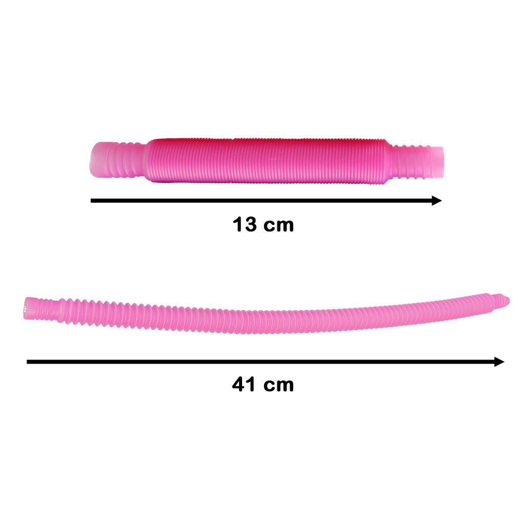 Sensoryczne Rurki Rozciągliwe Montessori, 8 sztuk – Pop Tubes